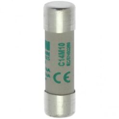 C14M10 CYLINDRICAL FUSE 14 x 51 10A AM 500V AC EATON ELECTRIC Fuse-link, LV, 1 A, AC 690 V, 14 x 51 mm, aM, ..