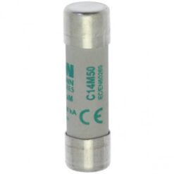 C14M50 CYLINDRICAL FUSE 14 x 51 50A AM 400V AC EATON ELECTRIC Fuse-link, LV, 1 A, AC 690 V, 14 x 51 mm, aM, ..