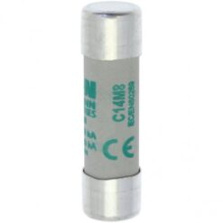 C14M8 CYLINDRICAL FUSE 14 x 51 8A AM 500V AC EATON ELECTRIC Fuse-link, LV, 0.25 A, AC 690 V, 14 x 51 mm, aM,..