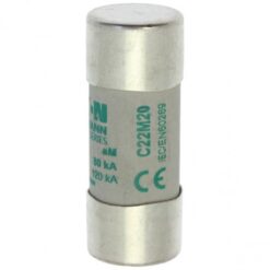 C22M20 CYLINDRICAL FUSE 22 x 58 20A AM 690V AC EATON ELECTRIC Fuse-link, LV, 12 A, AC 690 V, 22 x 58 mm, aM,..