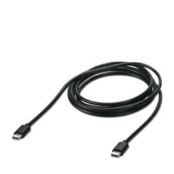 CAB-USB C/ USB C/1,8M 1021809 PHOENIX CONTACT Connecting cable, for connecting the controller to a PC from U..