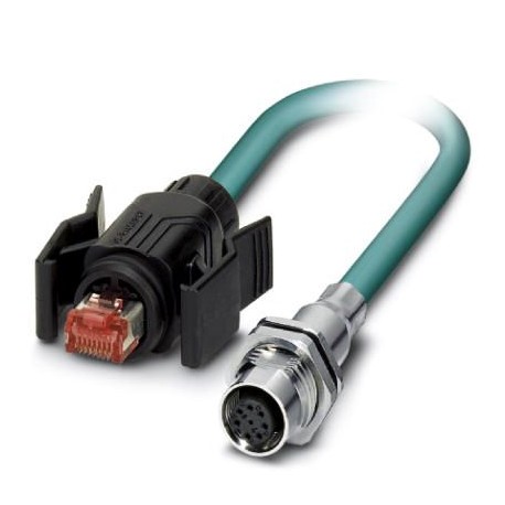 VS-M12FSBP-IP67/B-94B-LI/5,0 1412383 PHOENIX CONTACT Network Cable ...