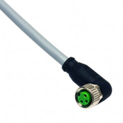 CD08/0A-050C1US MICRO DETECTORS Connector Female M8 90° 3 poles cable PVC 5 m CSA