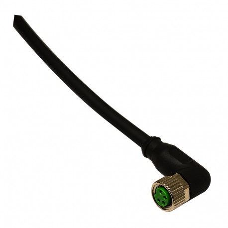 CD08/0B-100C1 MICRO DETECTORS Connector Female M8 90° 4 poles cable PVC 10 m CD08/0B-100C1 MICRO DETECTORS Connector Female M8 90° 4 poles cable PVC 10 m