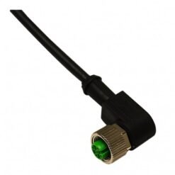 CD12M/0B-020C1 MICRO DETECTORS Connector Female M12 90° 4 poles cable PVC 2m