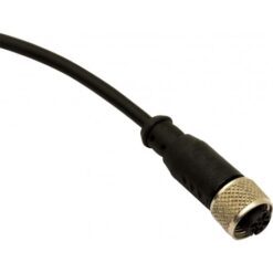 CD12M/0B-050A1HT MICRO DETECTORS Connector Female M12 Axial 4 poles cable PVC 5 m -25°C…+105°C