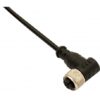 CD12M/0B-050C1HT MICRO DETECTORS Connector Female M12 90° 4 poles cable PVC PUR 5 m CSA -25°C…+105°C