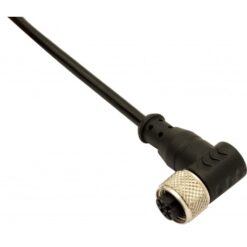 CD12M/0B-050C1HT MICRO DETECTORS Connector Female M12 90° 4 poles cable PVC PUR 5 m CSA -25°C…+105°C