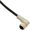 CD12M/0B-100C5 MICRO DETECTORS Connector Female M12 90° 4 poles cable PUR 10m
