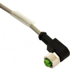CD12M/0B-100C5US MICRO DETECTORS Connector Female M12 90° 4 poles cable PUR 10 m CSA
