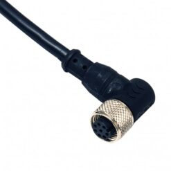 CD12M/0E-150C1 MICRO DETECTORS Connector Female M12 90° 8 poles, cable PVC 15m