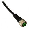 CD12M/0H-100A3 MICRO DETECTORS Connector female M12 Axial 5 poles cable PVC 10m