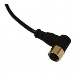 CD12M/AA-020C1 MICRO DETECTORS Connector Female M12 90° 3 poles NO cable PVC 2m