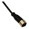 CD12M/AA-070A1 MICRO DETECTORS Connector Female M12 Axial 3 poles NO cable PVC 7m