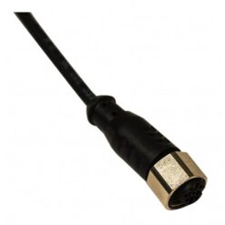 CD12M/AA-150A1 MICRO DETECTORS Connector Female M12 Axial 3 poles NO cable PVC 15m