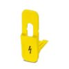 CEC PTPOWER 35/50 1056086 PHOENIX CONTACT Cover, yellow, labeled: Lightning flash, mounting type: plug in