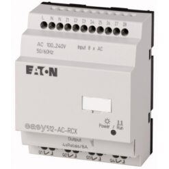 EASY512-AC-RCX 274105 0004519754 EATON ELECTRIC Control relay, 100-240VAC, 8DI, 4DO relays, time