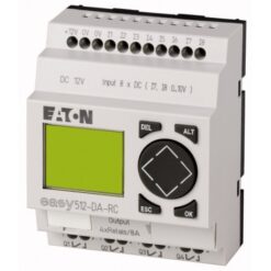 EASY512-DA-RC 274106 0004519755 EATON ELECTRIC Control relay, 12 V DC, 8DI(2AI), 4DO relays, display, time