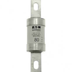 C.S.A.FM2 CL'C'600V 80A 80L09C EATON ELECTRIC Fuse-link, low voltage, 80 A, AC 600 V, DC 250 V, HRCII-MISC, ..
