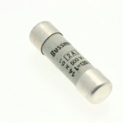 CYL GG 14,3X51 2A/STR C14G2S EATON ELECTRIC Fuse-link, LV, 2 A, AC 500 V, 14 x 51 mm, gL/gG, IEC, with strik..