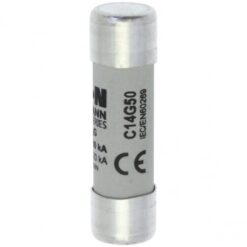 CYL GG 14,3X51 50A/STR C14G50S EATON ELECTRIC Fuse-link, LV, 50 A, AC 400 V, 14 x 51 mm, gL/gG, IEC, with st..