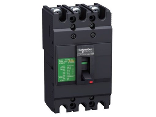 MCCB Easypact EZC100 - Cầu dao Aptomat tự động dạng khối Schneider EZC 3P N 80A