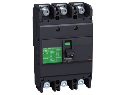 MCCB Easypact EZC250 - Cầu dao Aptomat tự động dạng khối Schneider EZC 3P F 100A