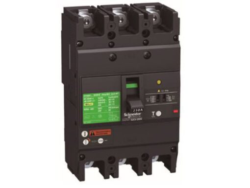 ELCB EasyPact EZCV250 - Thiết bị chống dòng rò Schneider ELCB 3P 125A 25kA