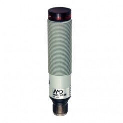 FAID/BP-0E MICRO DETECTORS Photoelectric sensor Axial Receiver 20 m, adjustment PNP NO+NC plastic plug M12