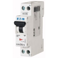 FAZ-PN-B10/1N 279147 EATON ELECTRIC Miniature circuit breaker (MCB), 10A, 1Np, B-Char, AC