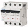 FAZ6-B32/4 239186 EATON ELECTRIC Miniature circuit breaker (MCB), 32A, 4 p, type B characteristic, 6 kA