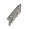 FB 10- RTK/S 0311171 PHOENIX CONTACT Fixed bridge, Number of positions: 10, Color: silver