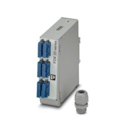 FOC-FDX20-PP-SCD6-SM 1084827 PHOENIX CONTACT DIN rail splice box, without pigtails, for 6x SC duplex
