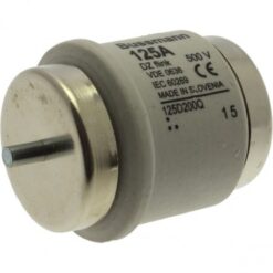 FUSE 125A DV 500V TYPE DZ 125D200Q 1601257 EATON ELECTRIC Fuse-link, DII, 10A, 500 V, DZ