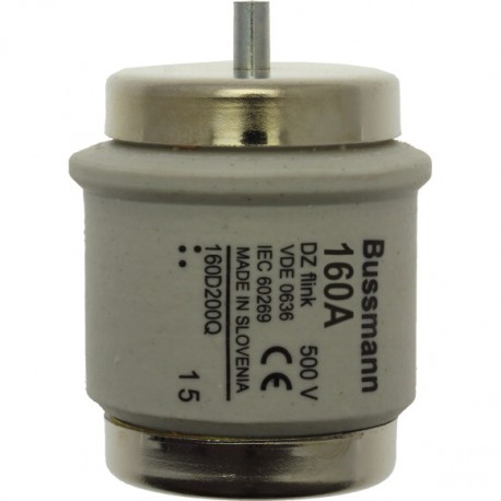 FUSE 160A DV 500VAC TYPE GR 160D200R EATON ELECTRIC Fuse-link, low voltage, 160 A, AC 500 V, D5, 56 x 46 mm,..