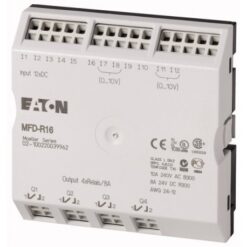 MFD-R16 265254 0004519704 EATON ELECTRIC I/O module, 24 V DC, for MFD-CP8/CP10, 12DI(4AI), 4DO relays