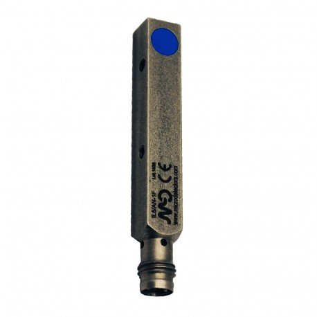 IL8/AN-5F MICRO DETECTORS Inductive sensor 8x8, top detection, Sensing distance 2,5mm, NPN-NO, M8 plug IL8/AN-5F MICRO DETECTORS Inductive sensor 8x8, top detection, Sensing distance 2,5mm, NPN-NO, M8 plug