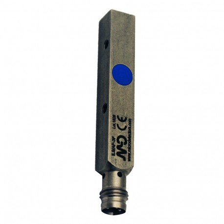 IL9/CN-3F MICRO DETECTORS Inductive sensor 8x8, centre detection, Sensing distance 2mm, NPN-NC, M8 plug IL9/CN-3F MICRO DETECTORS Inductive sensor 8x8, centre detection, Sensing distance 2mm, NPN-NC, M8 plug