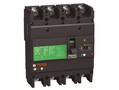 ELCB EasyPact EZCV250 - Thiết bị chống dòng rò Schneider ELCB 4P 200A 25kA