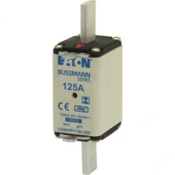 Low Voltage NH 125NHFF1BI-400 EATON ELECTRIC Fuse-link, LV, 125 A, AC 400 V, NH1, gFF, IEC, dual indicator, ..