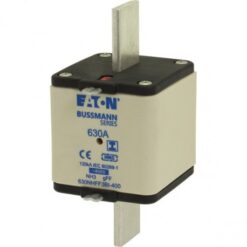 Low Voltage NH 630NHFF3BI-400 EATON ELECTRIC Fuse-link, LV, 630 A, AC 400 V, NH3, gFF, IEC, dual indicator, ..
