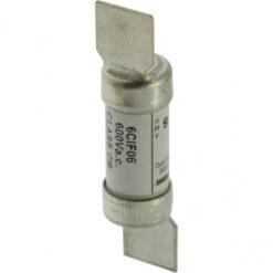 Low Voltage North American 6CIF06 EATON ELECTRIC Fuse-link, LV, 6 A, AC 600 V, DC 250 V, HRCI-CB, 14 x 61 mm..