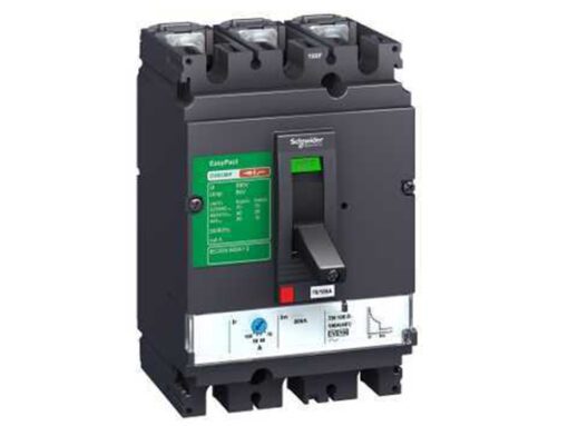 MCCB Easypact CVS - Cầu dao Aptomat tự động dạng khối Schneider CVS100B 32A 3P