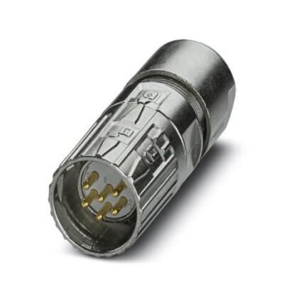 M23-06P1N8A8002S 1629191 PHOENIX CONTACT Cable connector, M23 PRO, straight, shielded: yes, ONECLICK fast lo..