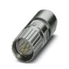 M23-09P1N8A8004 1629217 PHOENIX CONTACT Cable connector, M23 PRO, straight, shielded: yes, Screw locking, M2..