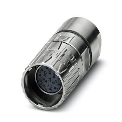 M23-17S1N8A8002S 1629159 PHOENIX CONTACT Cable connector, M23 PRO, straight, shielded: yes, ONECLICK fast lo..