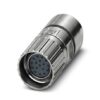 M23-17S1N8A80DU 1629204 PHOENIX CONTACT Cable connector, M23 PRO, straight, shielded: yes, Screw locking, M2..