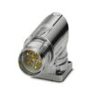 M23-5EP198AA500S 1628487 PHOENIX CONTACT Device connector for front wall, M23 PRO, angled rotatable, for sta..