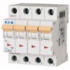 PLS6-B12/4-MW 243058 EATON ELECTRIC Over current switch, 12A, 4 p, type B characteristic