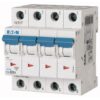 PLS6-B20/4-MW 243062 EATON ELECTRIC Over current switch, 20A, 4 p, type B characteristic